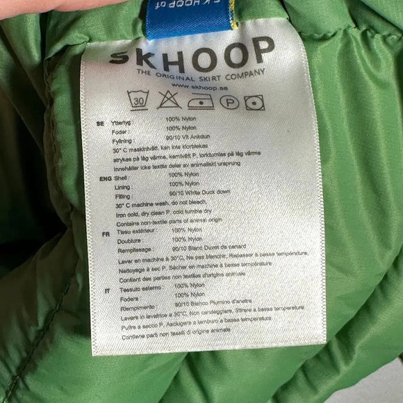 Skhoop The Lisa Jacket Down Filled‎ Green Coat  Large - Picture 13 of 13